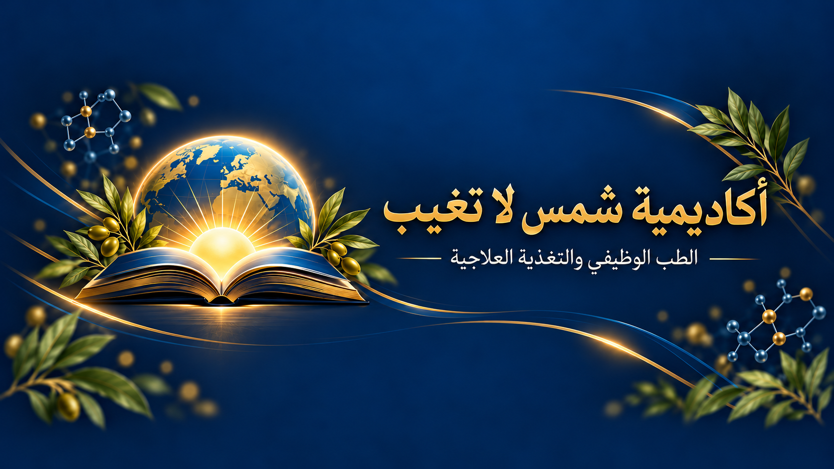 أكاديمية شمس لا تغيب للطب الوظيفي والتغذية العلاجية: كتاب وشمس وكرة أرضية